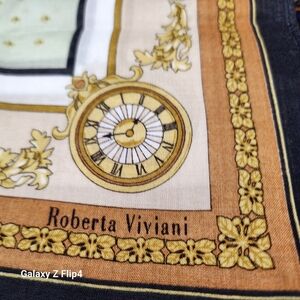 Roberta Viviani Handkerchief Cotton Brandnew